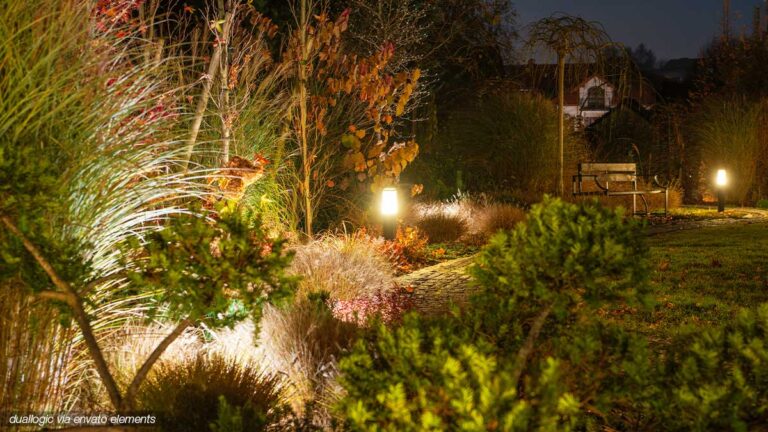 Gartenbeleuchtung: Stimmung schaffen und Sicherheit erhöhen